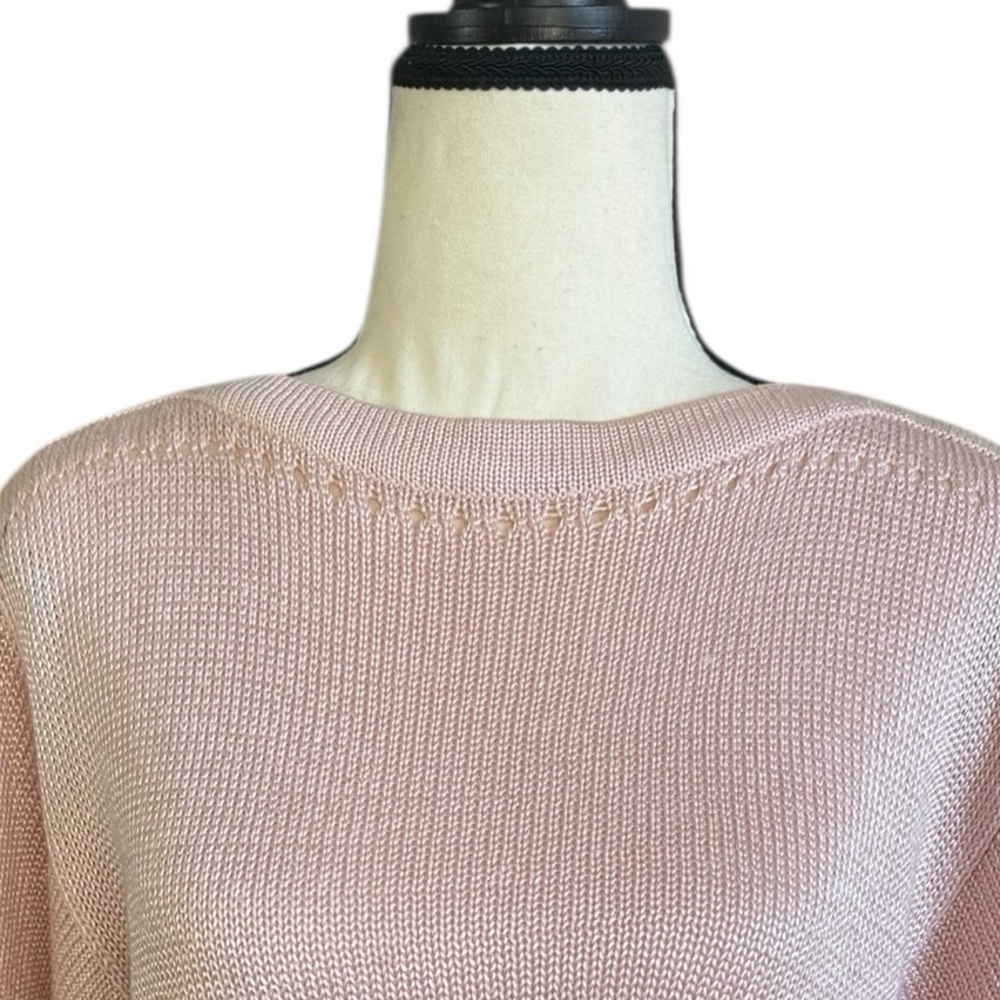 Vintage Christian Dior Separates Blush Pink Knit Top – 70s/80s - Picture 6 of 11